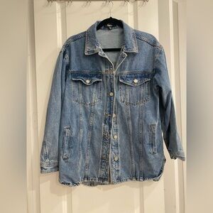 Missguided Classic Blue Jean Jacket